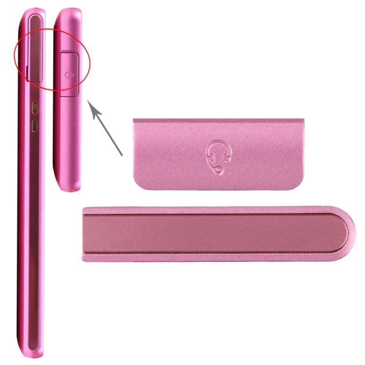 Earphone Button & Volume Button  for Sony Xperia ZR / M36h, For Xperia ZR / M36H / C5502, For Xperia ZR / M36H / C5502 (Blue), For Xperia ZR / M36H / C5502 (Magenta)