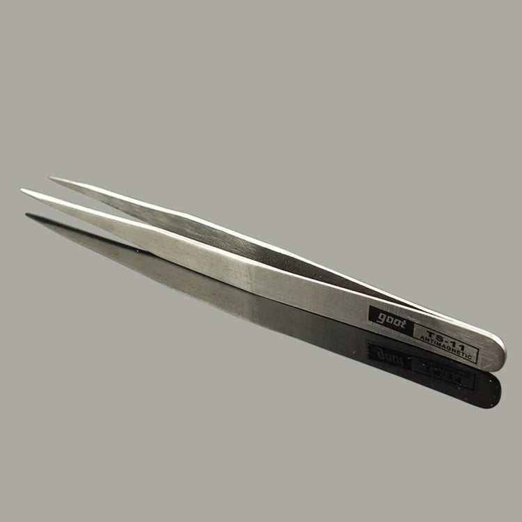 Gooi TS-11 Steel Straight Tweezers, TS-11