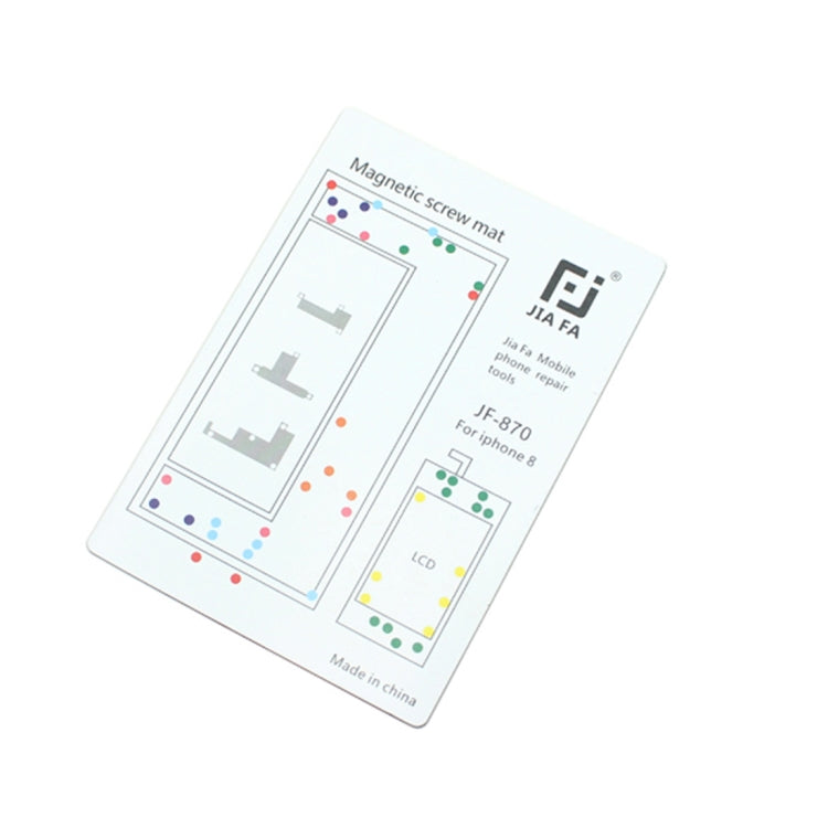 JIAFA Magnetic Screws Mat for iPhone 8 , For 8