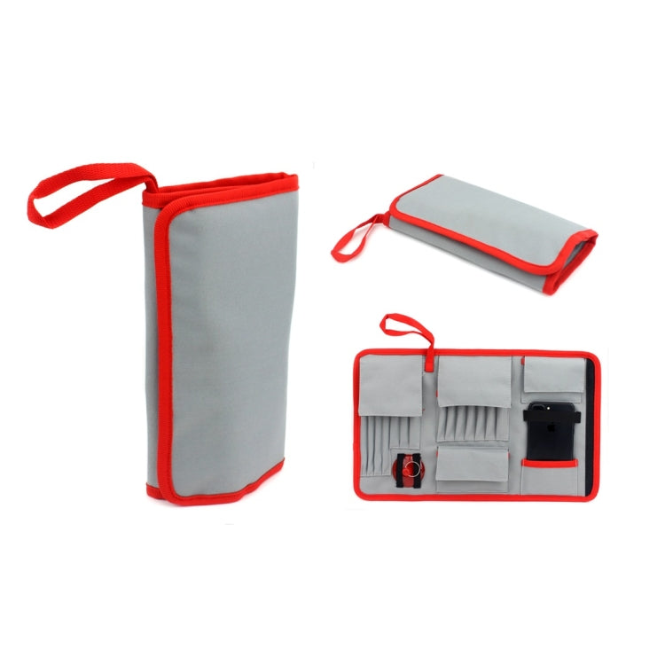 JIAFA JF-8175 28 in 1 Electronics Repair Tool Kit with Portable Bag for Repair Cell Phone, iPhone, MacBook and More, JF-8175