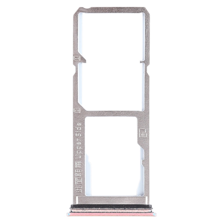 For Vivo Y75 2 x SIM Card Tray + Micro SD Card Tray, For Vivo Y75