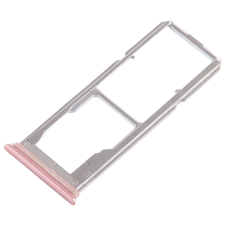 For Vivo Y75 2 x SIM Card Tray + Micro SD Card Tray, For Vivo Y75