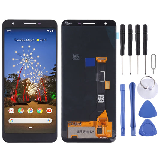 LCD Screen And Digitizer Full Assembly for Google Pixel 3a, Google Pixel 3a