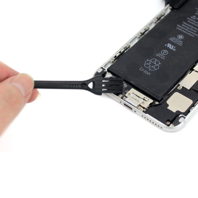 10 PCS JIAFA P8842 Flat Head Shrill Tail Cleaning Brush, Length: 8.5cm, P8842 (10 PCS)