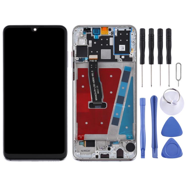 LCD Screen and Digitizer Full Assembly with Frame for Huawei P30 Lite / Nova 4e (RAM 6G / High Version), For Huawei P30 Lite(High Version)