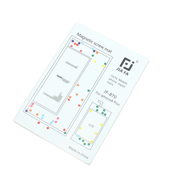 JIAFA Magnetic Screws Mat for iPhone 8 Plus , For 8P