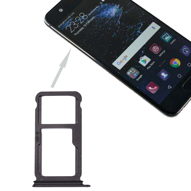 For Huawei P10 Plus SIM Card Tray & SIM / Micro SD Card Tray, For Huawei P10 Plus