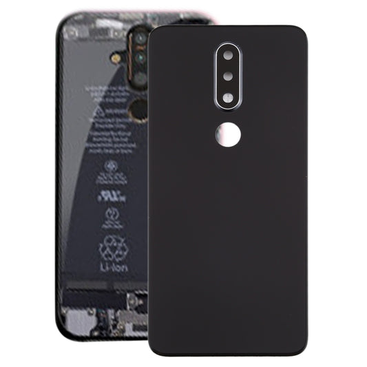 Battery Back Cover with Camera Lens Frame for Nokia X6 (2018) / 6.1 Plus TA-1099 TA-1103, For Nokia X6 (2018)
