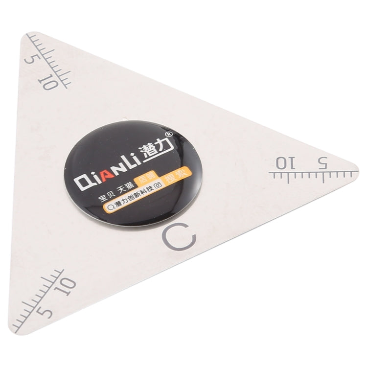 Qianli Triangle Shape Pry Opening Tool With Scales, Triangle