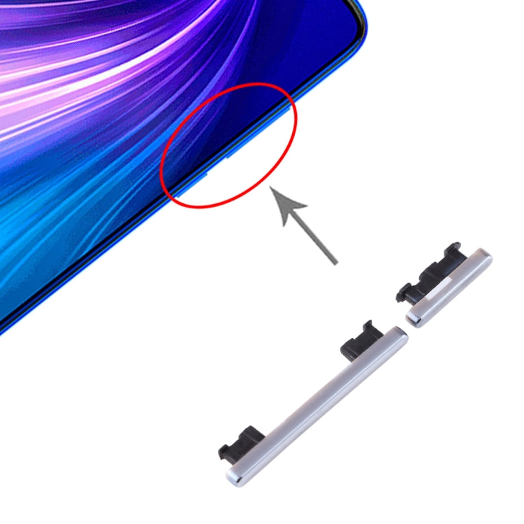 Side Keys for Xiaomi Redmi Note 8, For Redmi Note 8