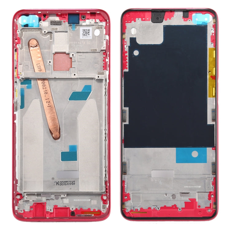 Front Housing LCD Frame Bezel Plate for Xiaomi Redmi K30 5G, For Redmi K30 5G, For Xiaomi Redmi K30 5G (Purple), For Xiaomi Redmi K30 5G (Red)