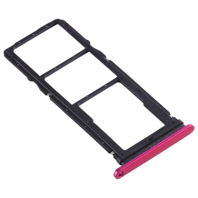 SIM Card Tray + SIM Card Tray + Micro SD Card Tray for Huawei Enjoy 10 / Honor Play 3, For Huawei Enjoy 10(Purplish Red), For Huawei Enjoy 10, For Huawei Enjoy 10 (Dark Blue)
