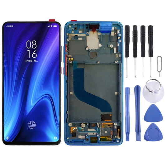 Original AMOLED Material LCD Screen and Digitizer Full Assembly with Frame for Xiaomi 9T Pro / Redmi K20 Pro / Redmi K20, For Xiaomi Xiaomi K20, For Xiaomi K20