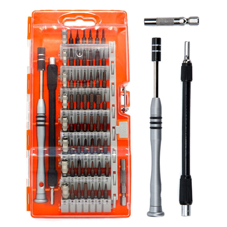 60 in 1 S2 Tool Steel Precision Screwdriver Nutdriver Bit Repair Tools Kit, 60 in 1 (Blue), 60 in 1 (Yellow), 60 in 1 (Orange), 60 in 1 (Green)