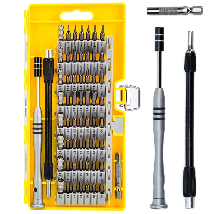 60 in 1 S2 Tool Steel Precision Screwdriver Nutdriver Bit Repair Tools Kit, 60 in 1 (Blue), 60 in 1 (Yellow), 60 in 1 (Orange), 60 in 1 (Green)