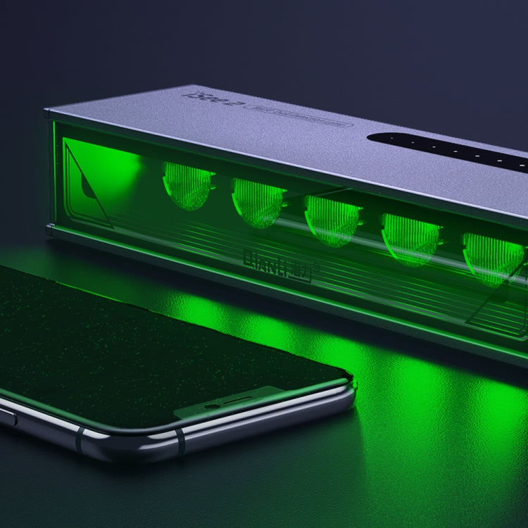 QIANLI iSee 2 LCD Screen Repair Dust Checking Fingerprint Scratch Detection Lamp Green Light Source Protect Eyes, QIANLI iSee