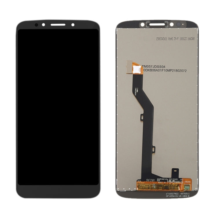 LCD Screen and Digitizer Full Assembly for Motorola Moto G6 Play, For Moto G6 Play