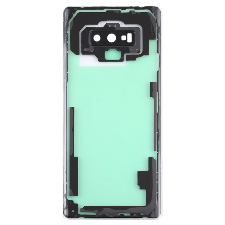 For Samsung Galaxy Note9 / N960D N960F Transparent Battery Back Cover with Camera Lens Frame, For Galaxy Note9