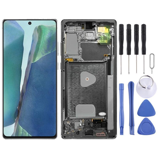 Original LCD Screen and Digitizer Full Assembly With Frame for Samsung Galaxy Note20 4G SM-N980, For Samsung Galaxy Note20 4G(Original), For Samsung Galaxy Note20 4G(Original)(Silver), For Samsung Galaxy Note20 4G(Original) (Green)