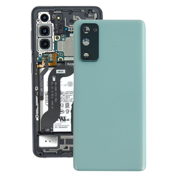 For Samsung Galaxy S20 FE Battery Back Cover with Camera Lens Frame, For Samsung Galaxy S20 FE(with Camera Cover)