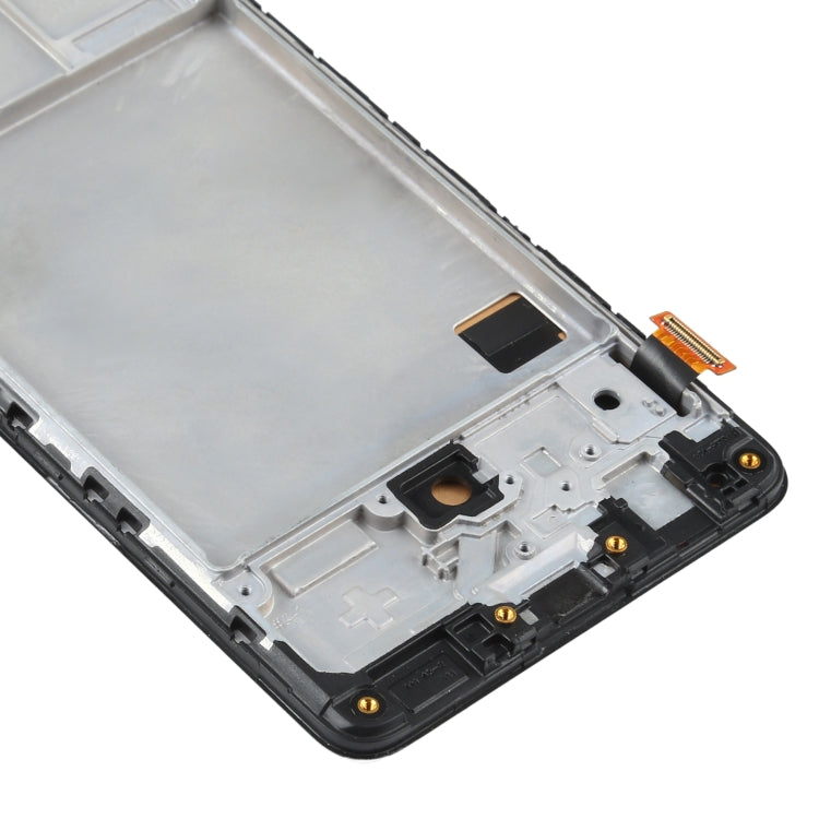 TFT Material LCD Screen and Digitizer Full Assembly with Frame for Samsung Galaxy A41 SM-A415, For Samsung Galaxy A41