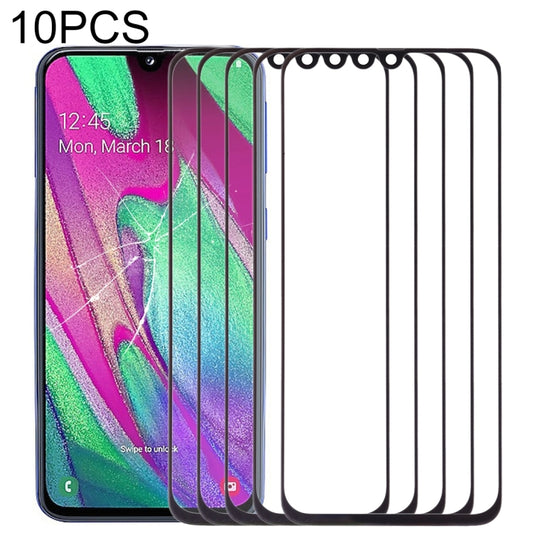 For Samsung Galaxy A40 10pcs Front Screen Outer Glass Lens , For Samsung Galaxy A40
