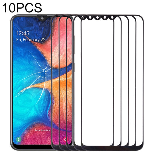For Samsung Galaxy A20 10pcs Front Screen Outer Glass Lens , For Samsung Galaxy A20