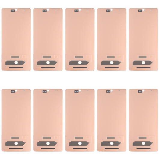 For Samsung Galaxy A71 5G SM-A716 10pcs LCD Digitizer Back Adhesive Stickers, For Samsung Galaxy A71 5G