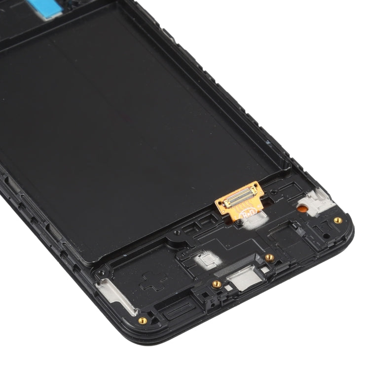 6.36 inch OLED Material LCD Screen and Digitizer Full Assembly with Frame for Samsung Galaxy A30 SM-A305, For Samsung Galaxy A30 (6.36 inch OLED)