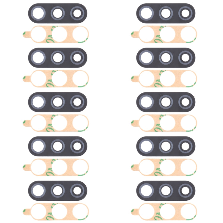 For Samsung Galaxy A11 SM-A115 10pcs Back Camera Lens, For Samsung Galaxy A11