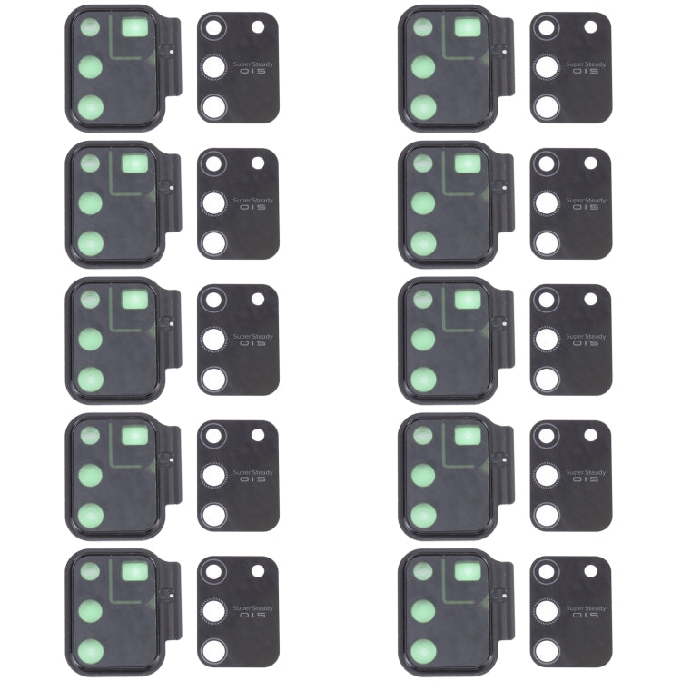 For Samsung Galaxy S10 Lite SM-G770 10pcs Camera Lens Cover, For Samsung Galaxy S10 Lite