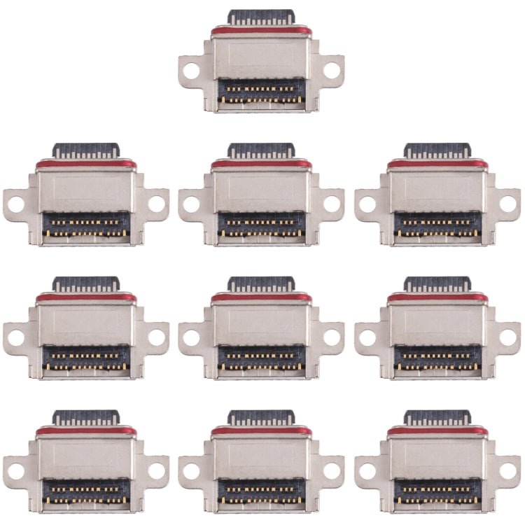 10pcs Charging Port Connector for Samsung Galaxy Note10 / Note10 5G SM-N970F, SM-N970U, SM-N970U1, SM-N9700, SM-N970W, SM-N9700, SM-N970N, SM-N971U, SM-N971N, For Samsung Galaxy Note10 / Note10 5G
