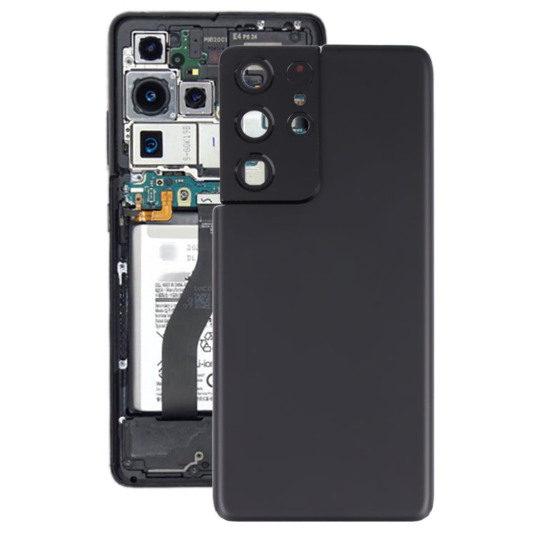 For Samsung Galaxy S21 Ultra 5G Battery Back Cover with Camera Lens Frame, For Samsung Galaxy S21 Ultra 5G(with Camera Cover)