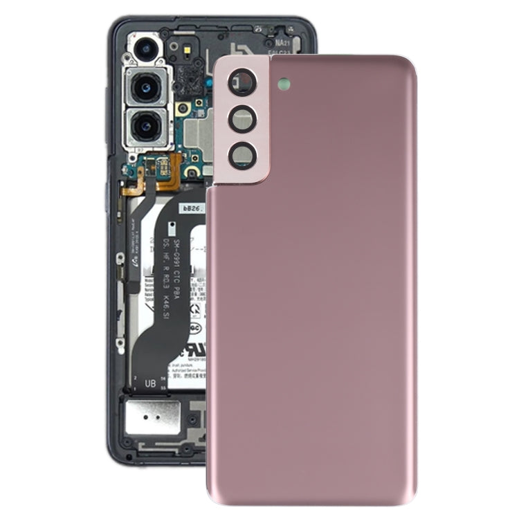 For Samsung Galaxy S21+ 5G Battery Back Cover with Camera Lens Frame, For Samsung Galaxy S21+ 5G(with Camera Cover)