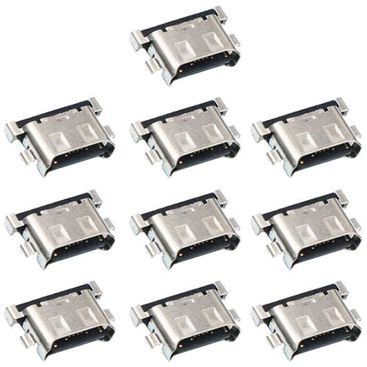 For Galaxy A60 SM-A606F 10pcs Charging Port Connector, For Samsung Galaxy A60