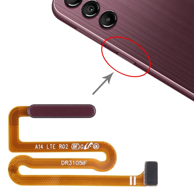 For Samsung Galaxy A14 SM-A145F Original Fingerprint Sensor Flex Cable, For Samsung Galaxy A14