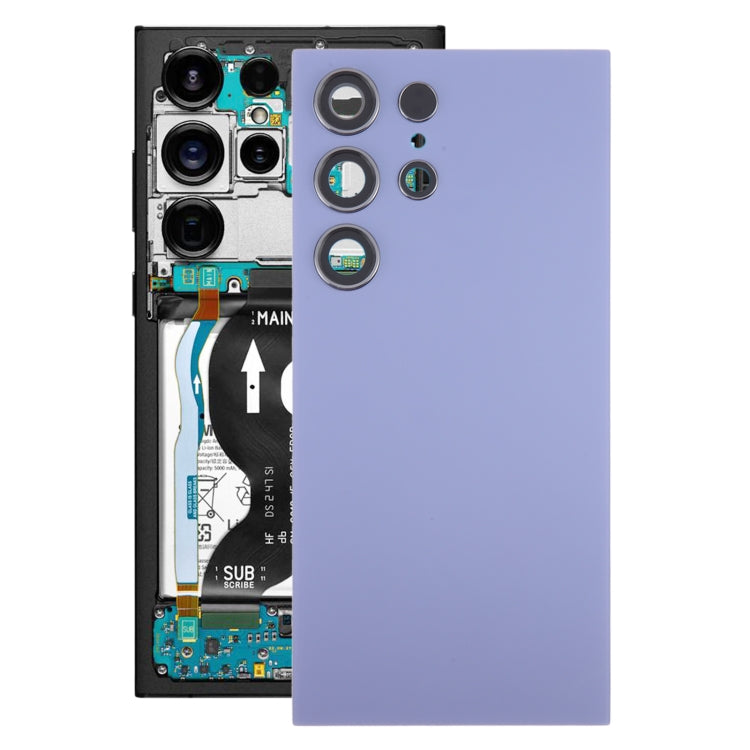 For Samsung Galaxy S24 Ultra SM-S928B OEM Battery Back Cover with Camera Lens Cover, For Samsung Galaxy S24 Ultra(with Camera Lens), For Samsung Galaxy S24 Ultra(with Camera Lens Frame)