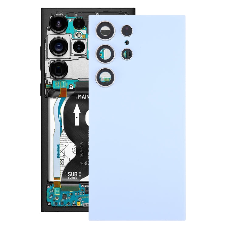 For Samsung Galaxy S24 Ultra SM-S928B OEM Battery Back Cover with Camera Lens Cover, For Samsung Galaxy S24 Ultra(with Camera Lens), For Samsung Galaxy S24 Ultra(with Camera Lens Frame)