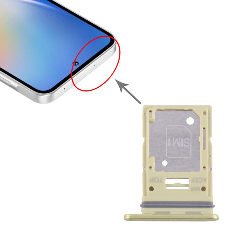 For Samsung Galaxy A35 SM-A356B SIM Card Tray + SIM / Micro SD Card Tray, For Samsung Galaxy A35