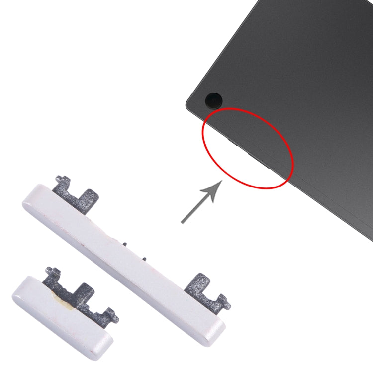 For Samsung Galaxy Tab A8 10.5 2021 SM-X200/X205 Original Power Button + Volume Control Button, For Samsung Galaxy Tab A8 10.5 2021