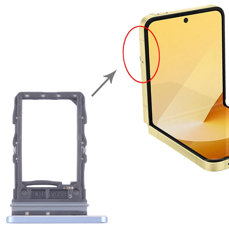 For Samsung Galaxy Z Flip6 SM-F741B Original SIM Card Tray, For Samsung Galaxy Z Flip6(Original), For Samsung Galaxy Z Flip6 (Original)