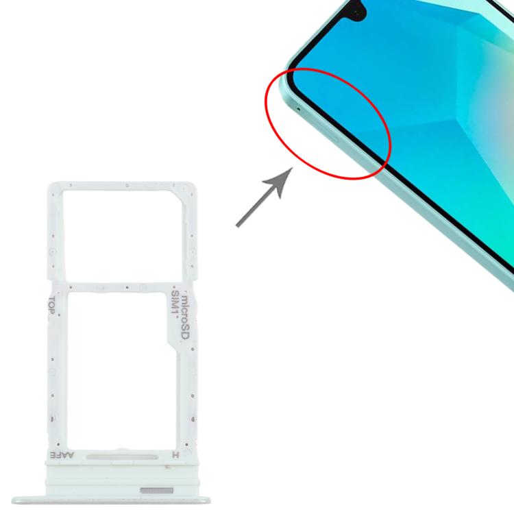For Samsung Galaxy A16 SM-A165F Original SIM Card Tray + Micro SD Card Tray, For Samsung Galaxy A16 (Original)o, For Samsung Galaxy A16(Original,Single Card), For Samsung Galaxy A16 (Original)