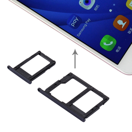 For Galaxy J5 Prime / G570 & J7 Prime / G610 SIM Card Tray + Micro SD & SIM Card Tray, Galaxy J5 Prime, For Galaxy G570 & G610, For Galaxy G610