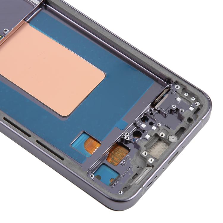 For Samsung Galaxy S24 FE SM-S721B OLED LCD Screen Digitizer Full Assembly with Frame, For Samsung Galaxy S24 FE