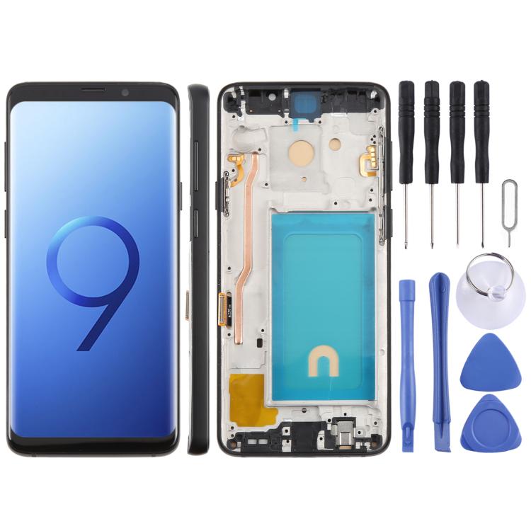 For Samsung Galaxy S9+ SM-G965F 6.18 inch TFT LCD Screen Digitizer Full Assembly with Frame, For Samsung Galaxy S9+ SM-G965F 6.18 inch