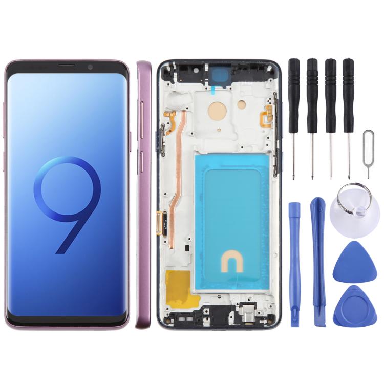For Samsung Galaxy S9+ SM-G965F 6.18 inch TFT LCD Screen Digitizer Full Assembly with Frame, For Samsung Galaxy S9+ SM-G965F 6.18 inch