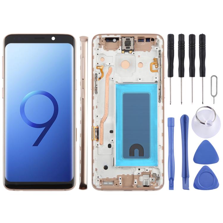 For Samsung Galaxy S9 SM-G960F 5.7 inch TFT LCD Screen Digitizer Full Assembly with Frame, For Samsung Galaxy S9 SM-G960F 5.7 inch (Not Fingerprint)