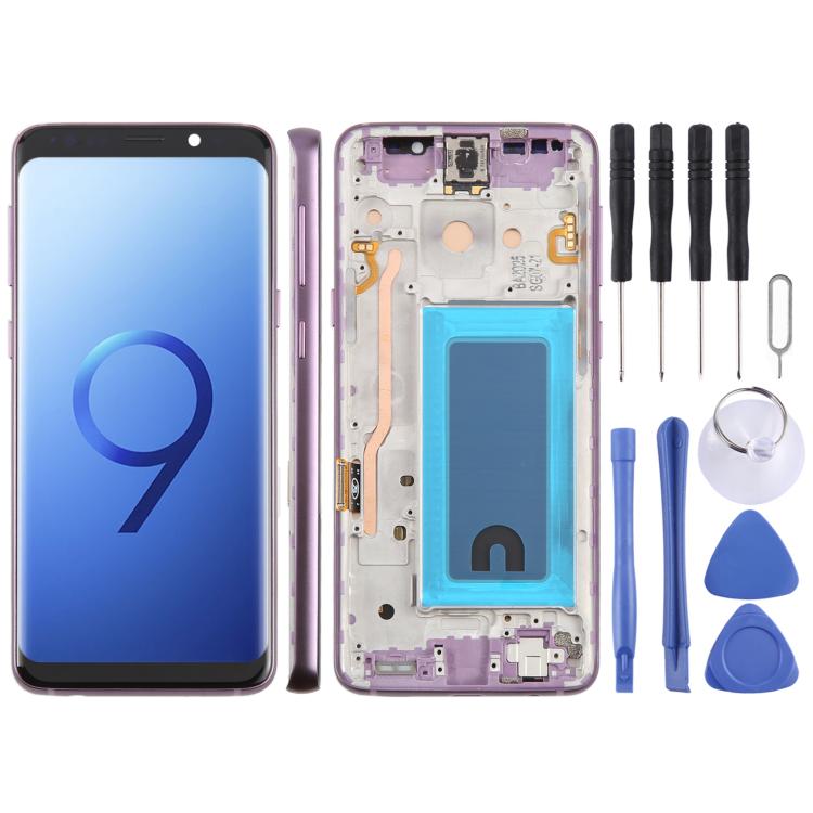 For Samsung Galaxy S9 SM-G960F 5.7 inch TFT LCD Screen Digitizer Full Assembly with Frame, For Samsung Galaxy S9 SM-G960F 5.7 inch (Not Fingerprint)