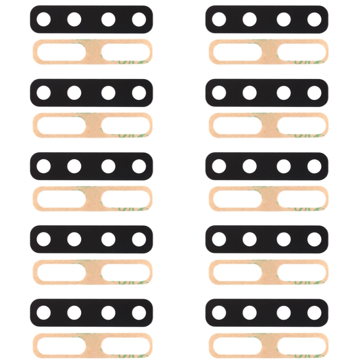 For Galaxy A9 (2018) A920F/DS 10pcs Back Camera Lens, For Galaxy A9 (2018)