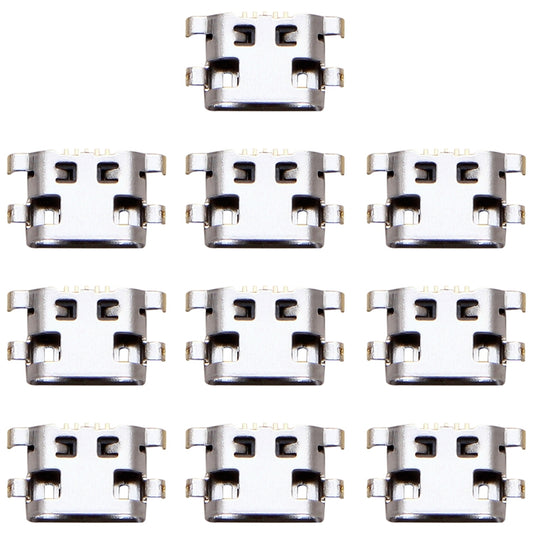 10 PCS Charging Port Connector for Huawei P Smart (2019), For Huawei P Smart (2019)